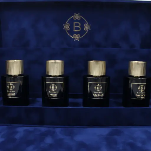 BAROQUE SET PERFUMES 4x100ML BLUE 