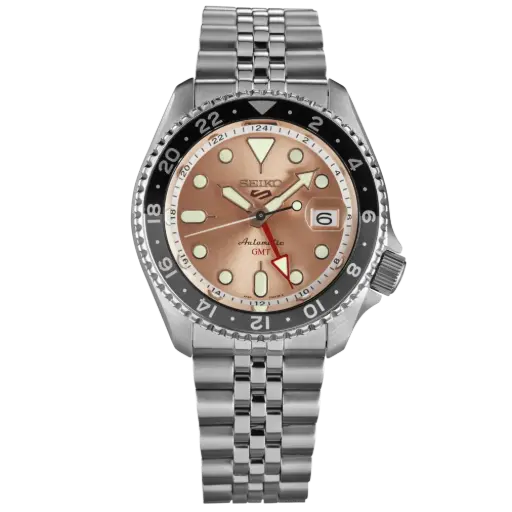 [SSK043K1] Seiko 5 Automatic SKX G.M.T Watch SSK043K1