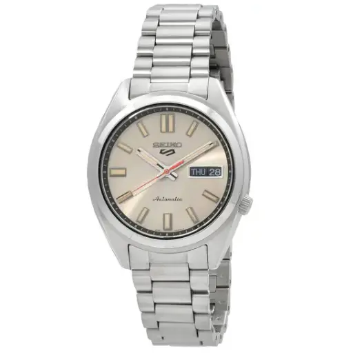 [SRPK91K1] SEIKO 5 Sport SNXS Automatic Ivory Dial Men's Watch SRPK91K1