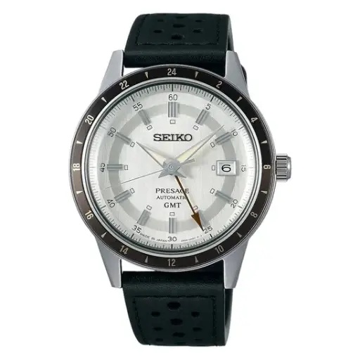 [SSK011J1] Seiko Presage GMT Automatic White Dial Men's Watch