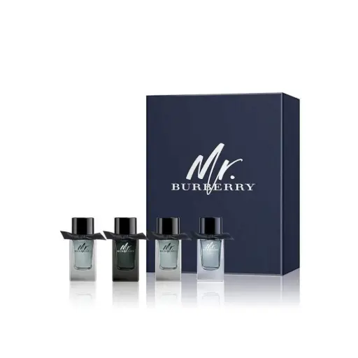 BURBERRY MR BURBERRY MINIATURE COLLECTION 4 PCS SET
