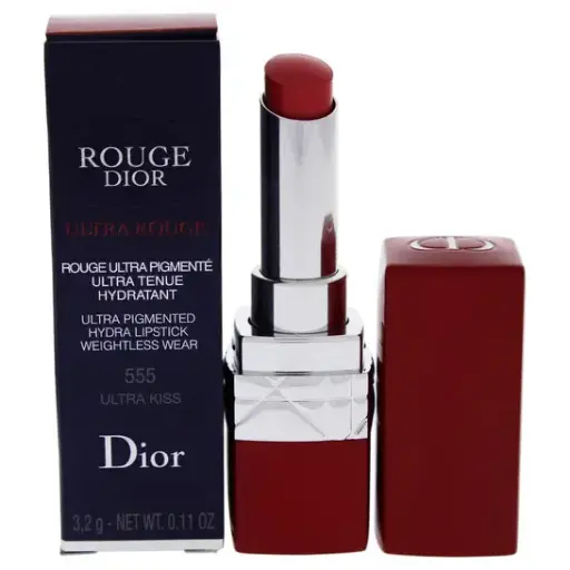 [555-ULTRA KISS] Dior Rouge Ultra Rouge Lipstick - 555 Ultra Kiss