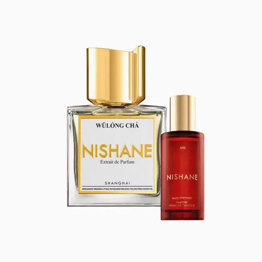 Nishane Wulong Cha Extrait de Parfum 50ml + Hair Mist 50ml Set