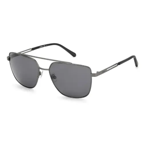 [FOS 3129/G/S] Fossil Matte Dark Ruthenium Sunglasses Man