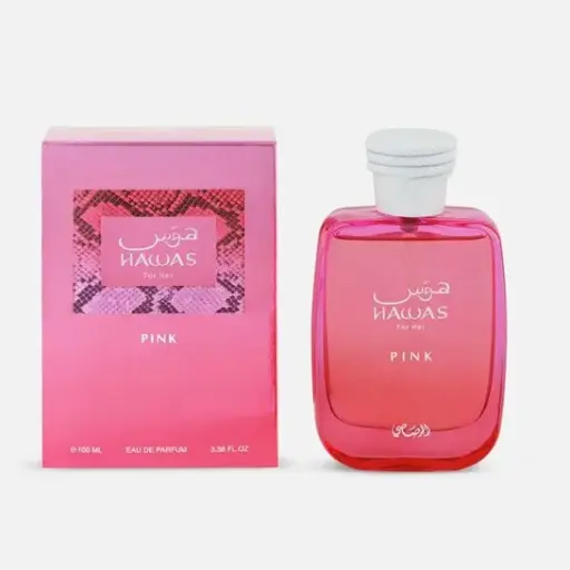 [PINK] Rasasi Ladies Hawas Pink EDP Perfume 100 Ml 