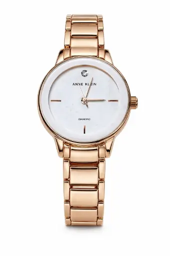 [AK4188WTRG] Anne Klein Round Case Analog Watch