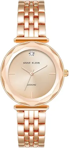 [AK3976RGRG] Anne Klein  Women's Genuine Diamond Dial Bracelet