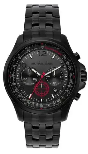 [MK9127] Michael Kors Chronograph Black Dial Men's Watch 