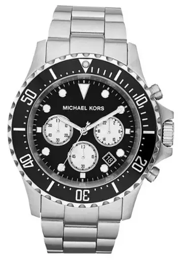 [MK8256] Michael Kors Everest Chronograph Black Dial Men's Watch