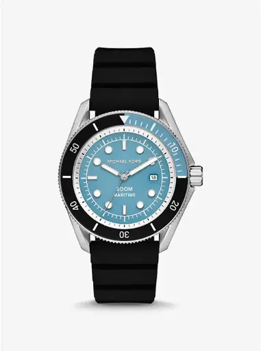 [MK9167] Michael Kors Oversized Maritime Silicone Watch
