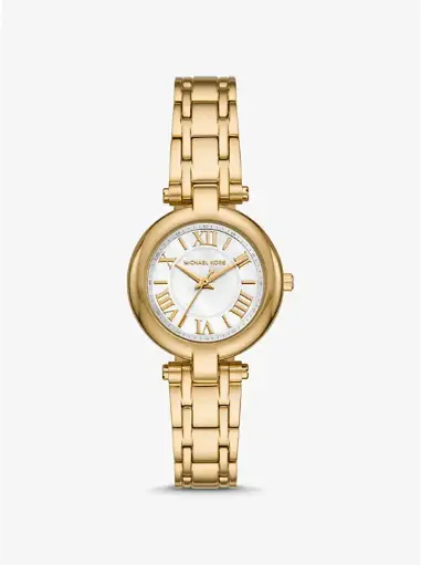 [MKO1083] Michael Kors Mini Laney Gold-Tone Watch