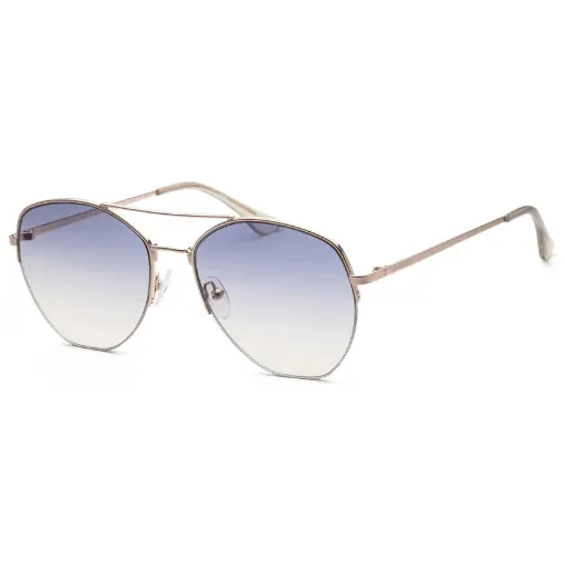 [CK20121S-717] Calvin Klein Fashion Men's Gold Aviator Sunglasses