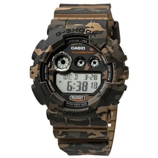 [GD120CM-5CR] Casio G-Shock Classic Brown Camouflage Resin Men's Watch