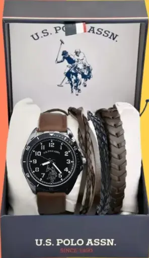 [USP001] US POLO ASSN WATCH MEN'S SET
