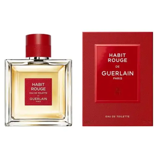 Guerlain Men's Habit Rouge EDT Perfume 100 ML
