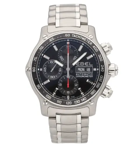 Ebel 1911 Discovery Chronograph Black Automatic Men’s Watch