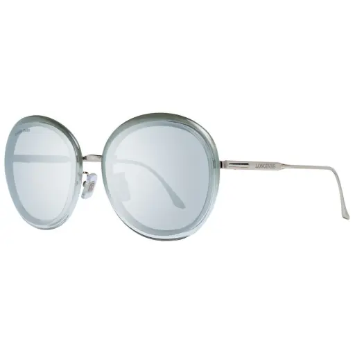 [LG001-H] Longines Gray Metal Sunglasses