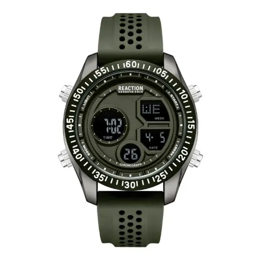 [KRWGP7009003] KENNETH COLE MEN'S SILICONE WATCH