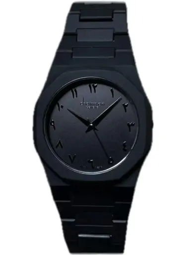 [CH-0020] Chairman Geneve Dial Black Poly Carbon Gents Watch   