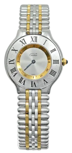 [1330PO520] Cartier 21 Quartz Ivory 31mm Watch
