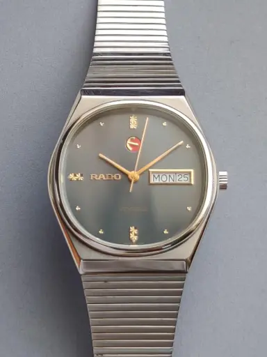 Rado Voyager Automatic Rare Steel Grey Color Watch