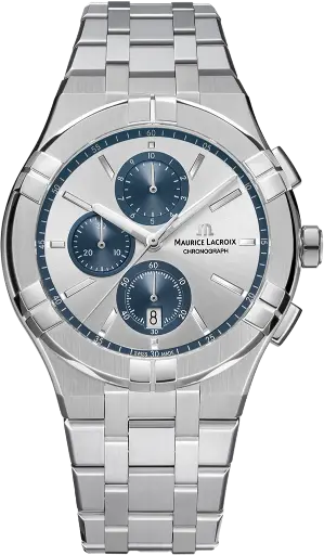 [AI1118-SS002-230-1] Maurice Lacroix Aikon Chronograph Watch 