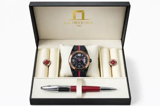 [LADS0107] LA DEFENCE WATCH SET 