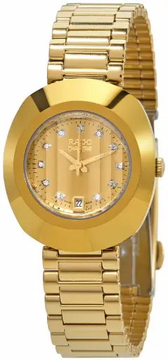 Rado Original Ladies Yellow Gold Watch R12306303