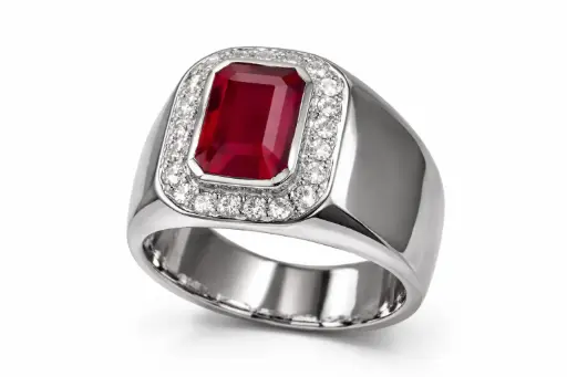 [2920126C] CARAT CENTER LABORATORY DIAMOND RING  