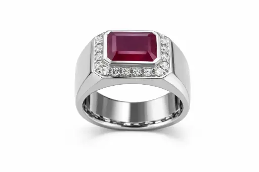 [0711225C] CARAT CENTER LABORATORY DIAMOND RING  