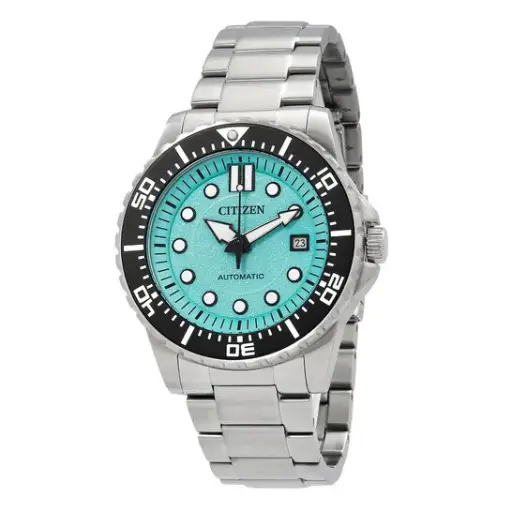 [NJ0170-83X] Citizen Automatic Aqua Blue Dial Men's Watch