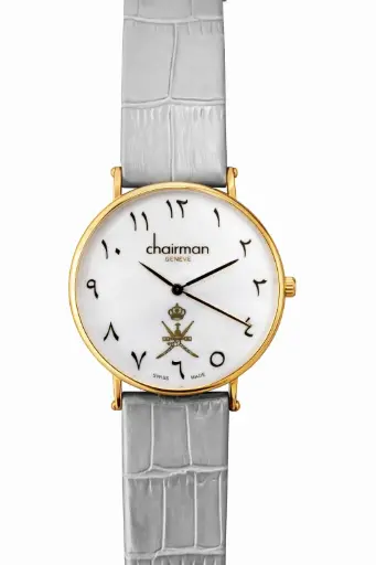 [CH-003] Chairman Geneve Leather Watch 