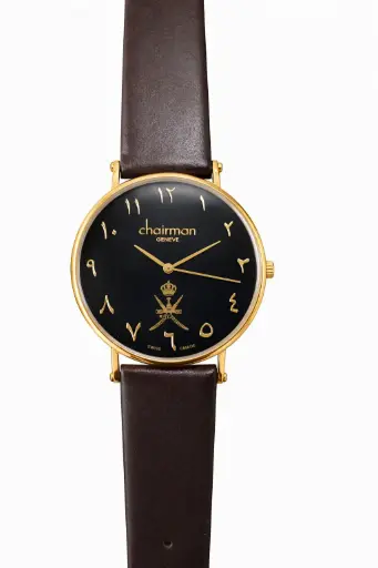 [CH-005] Chairman Geneve Leather Watch