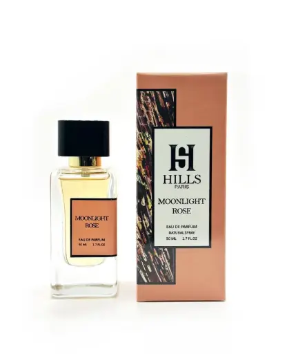 [MOONLIGHT ROSE] HILLS PARIS MOONLIGHT ROSE EDP PERFUME 50ML  