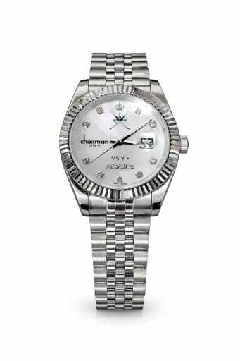 [CH5001DD-1] Chairman Geneve Stainless Steel Watch