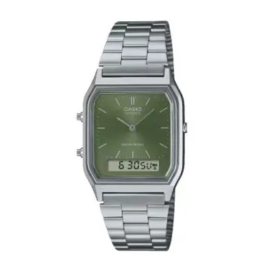 [AQ-230A-3AMQYDF] Casio Digital Retro Watch 
