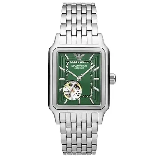 [AR60067] Emporio Armani Men's Green Dial Watch 