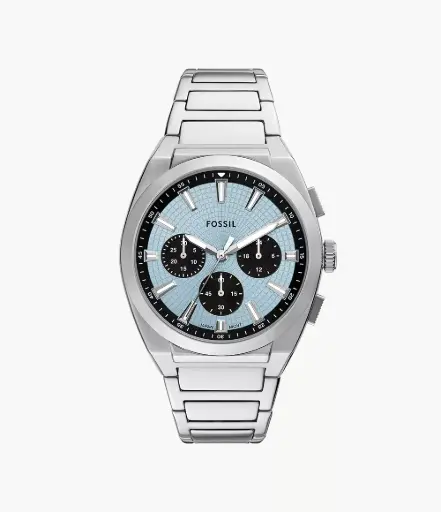 [FS6105] Fossil Everett Chronograph Stainless Steel Watch