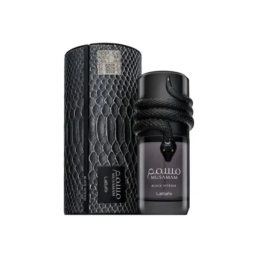 Lattafa Men's Musamam Black Intense EDP Perfume
